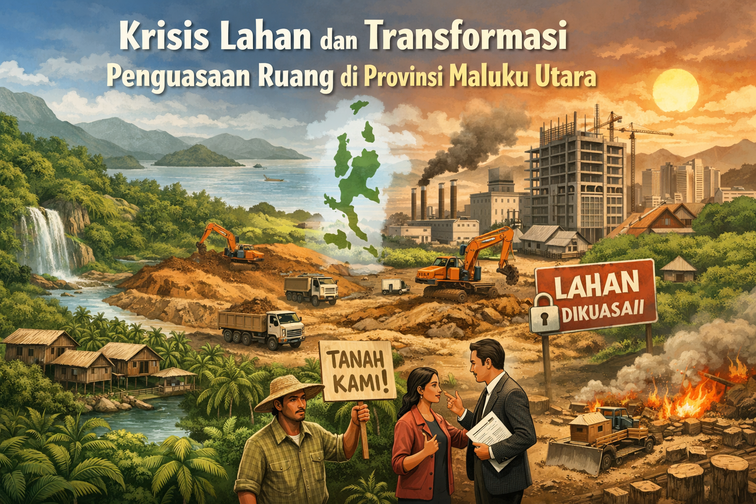 Krisis Lahan dan Transformasi Penguasaan Ruang di Provinsi Maluku Utara