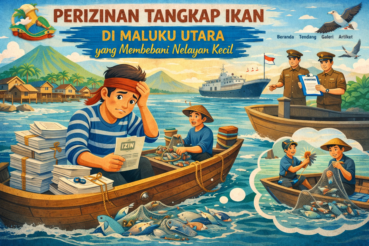 Perizinan Penangkapan Ikan Maluku Utara: Masalah dan Solusi
